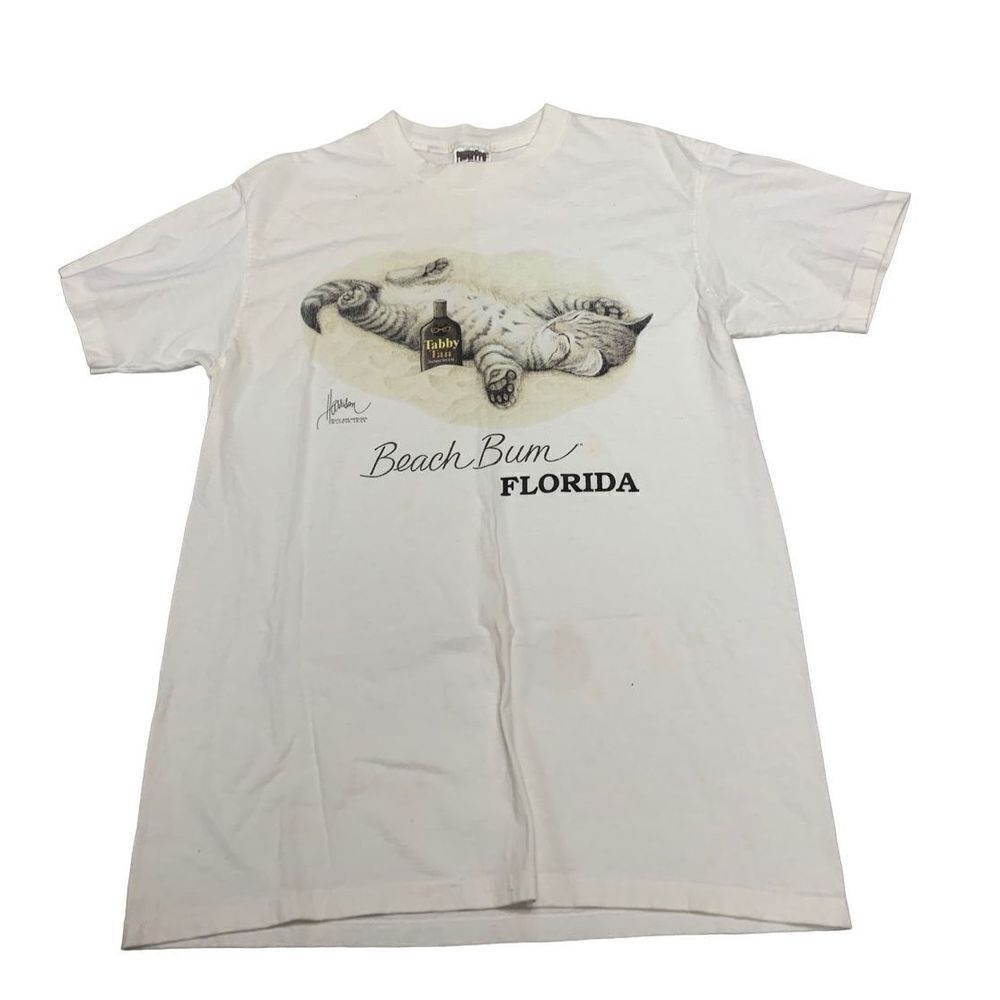 Vintage Beach Bum Graphic T-shirt